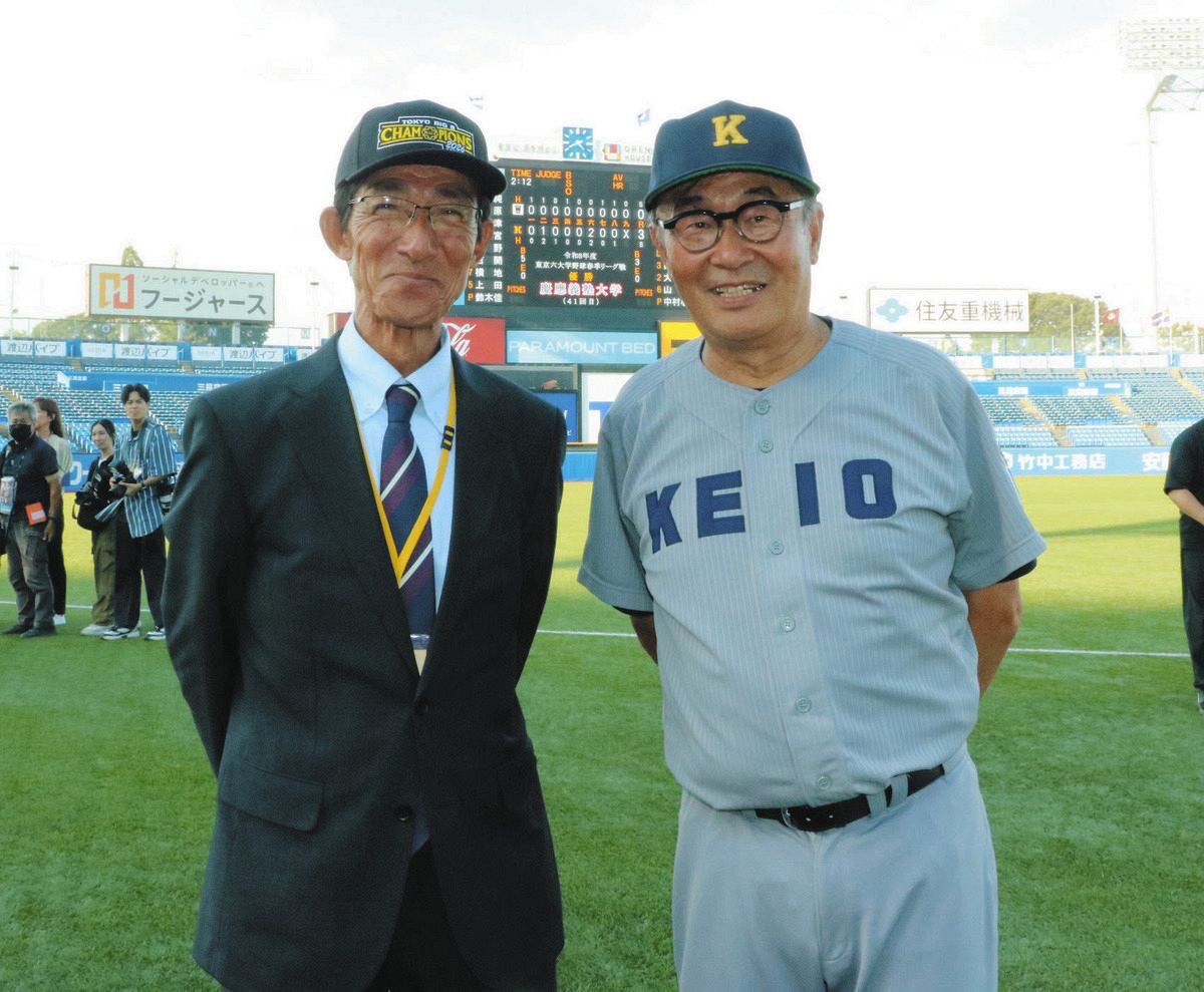 慶大Vの裏に”ダブル上田コーチ” 誠さんが投手陣、元巨人・和明さんが