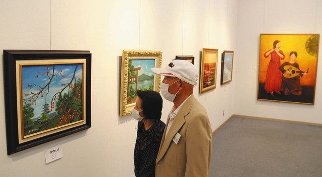 自由な感性で風景鮮やか 浜松で「画友会」作品展 ：中日新聞しずおかWeb