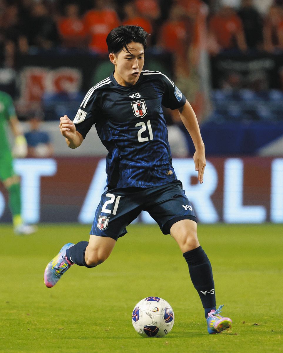 サッカー】初招集の佐藤龍之介、18歳237日でA代表デビュー W杯