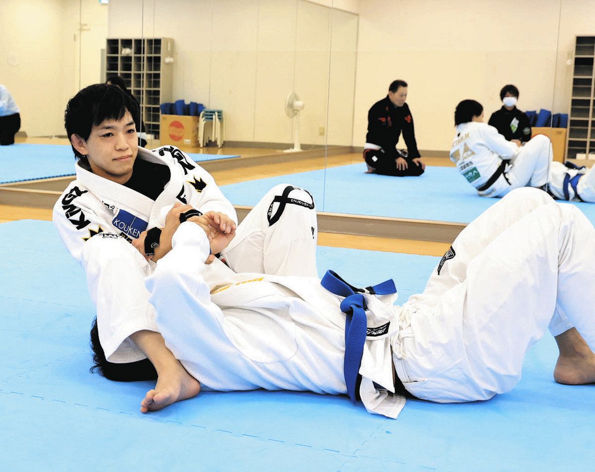 技決める快感を伝えたい」 ブラジリアン柔術世界選手権V、蟹江の松井 