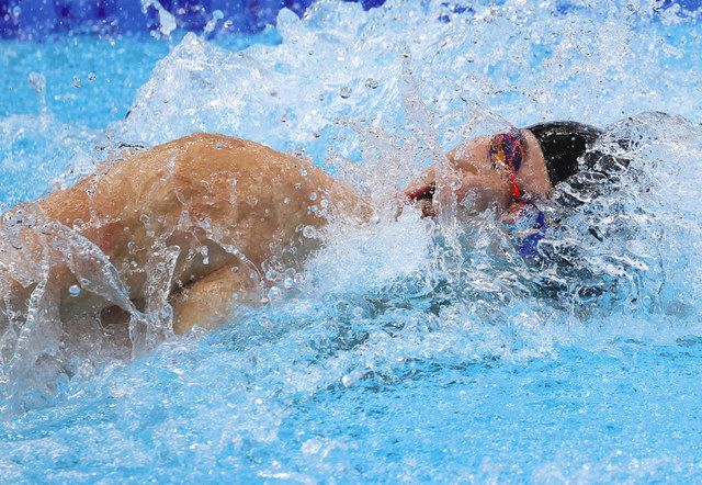 目に焼き付けた夫の勇姿 競泳男子４００ｍリレー 難波選手 四日市出身 中日新聞web