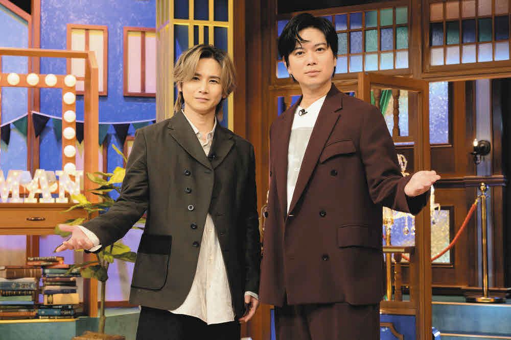 堂本光一×加藤シゲアキが新番組でエンタメの奥深き魅力を語りつくす