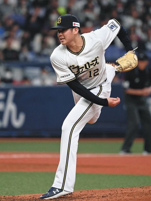 山下舜平大 オリックスバファローズ 2024サードユニフォーム Oサイズ