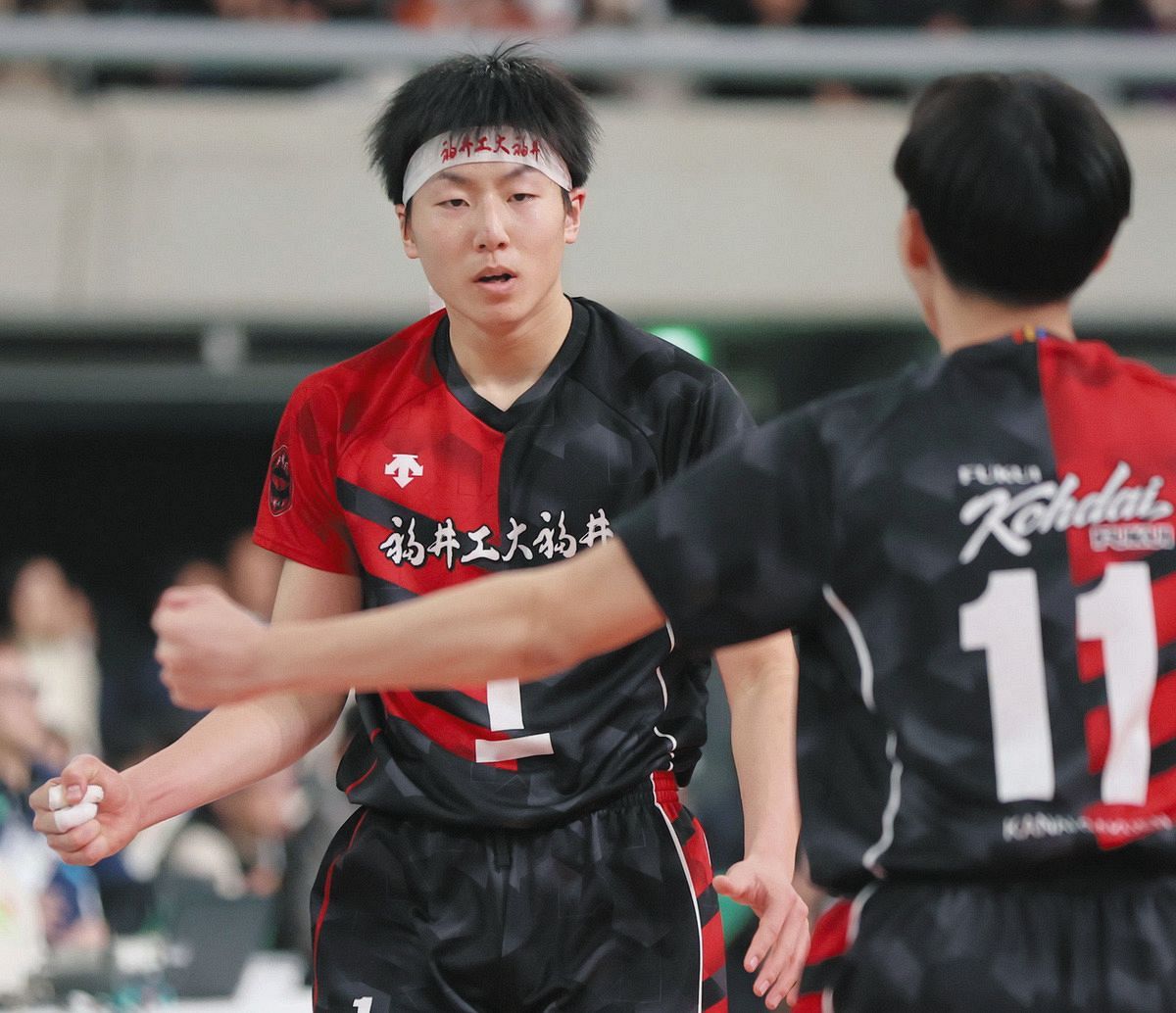 福井工大バレー部2024アウター 春高バレー2024、男女福井工大福井の戦略とメンバー 総体3位の