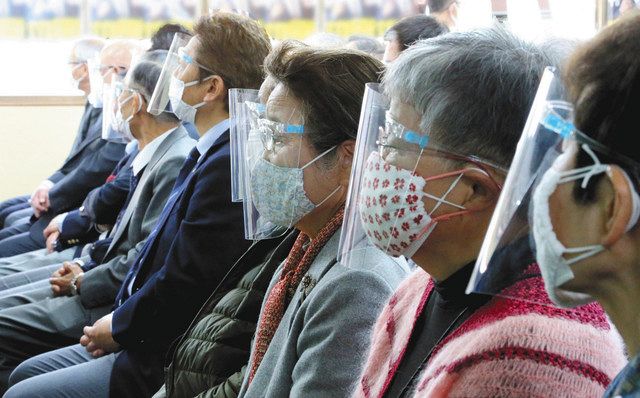 フェースシールドも七つ道具 静岡市議選の出陣式 中日新聞しずおかweb