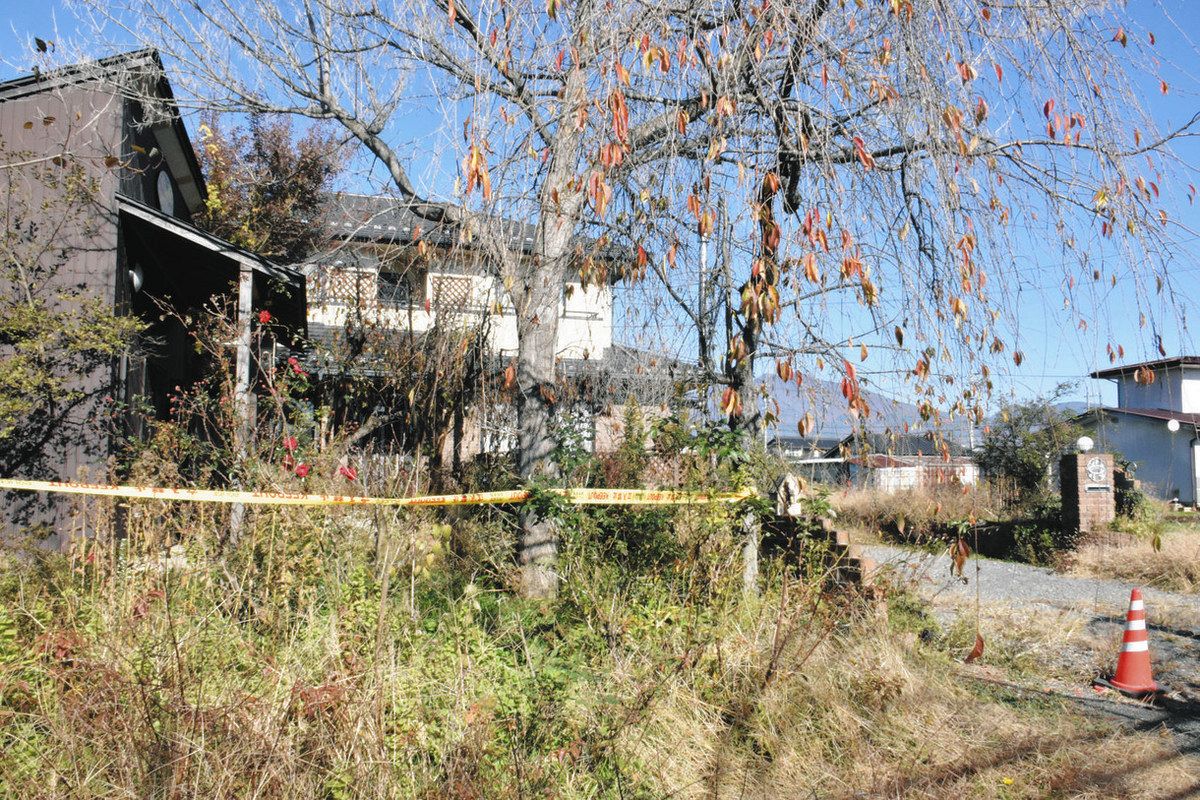 立てこもり事件 長野県中野市