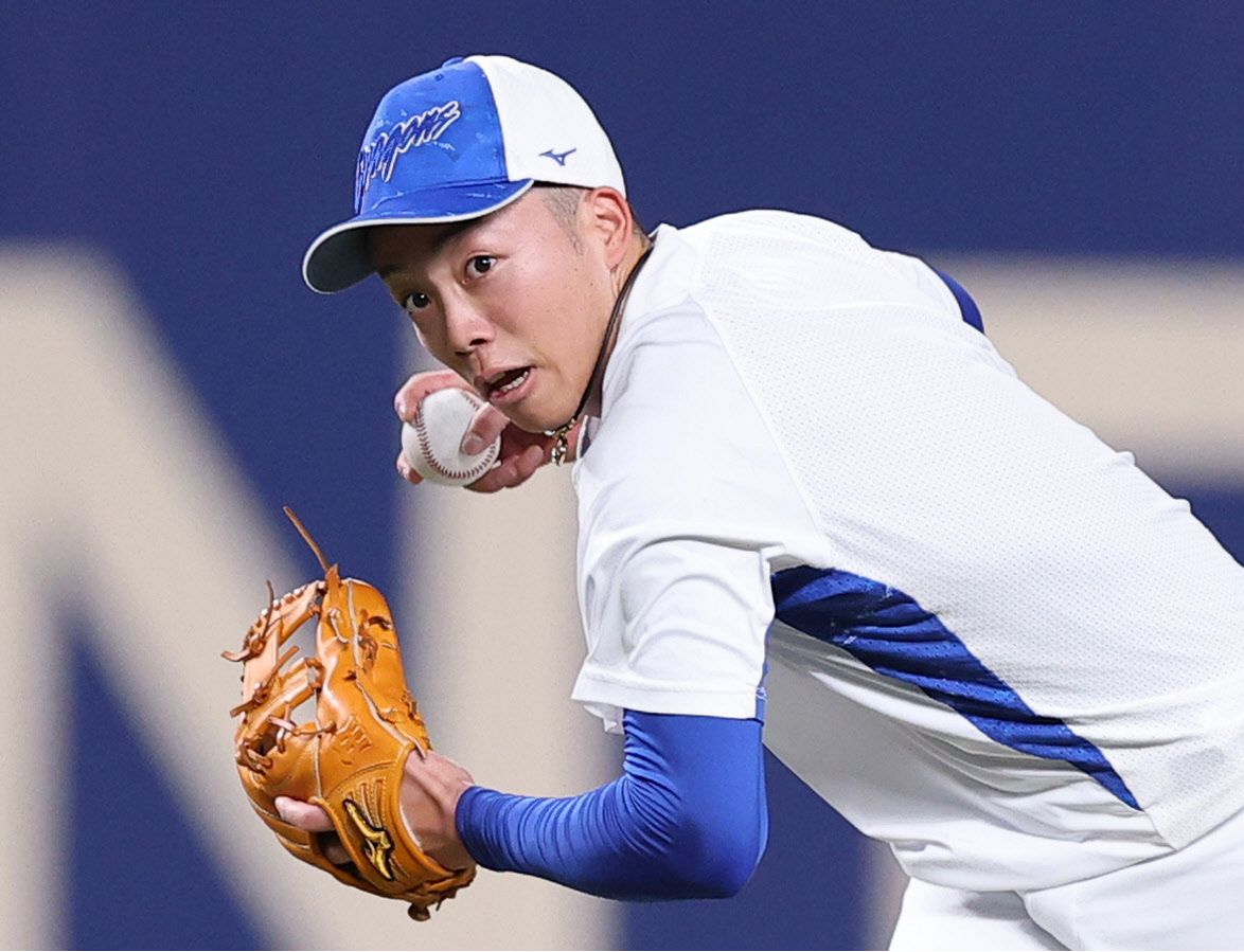 中日・岡林勇希、4年連続4度目のGG賞受賞に「一番欲しい賞、できること