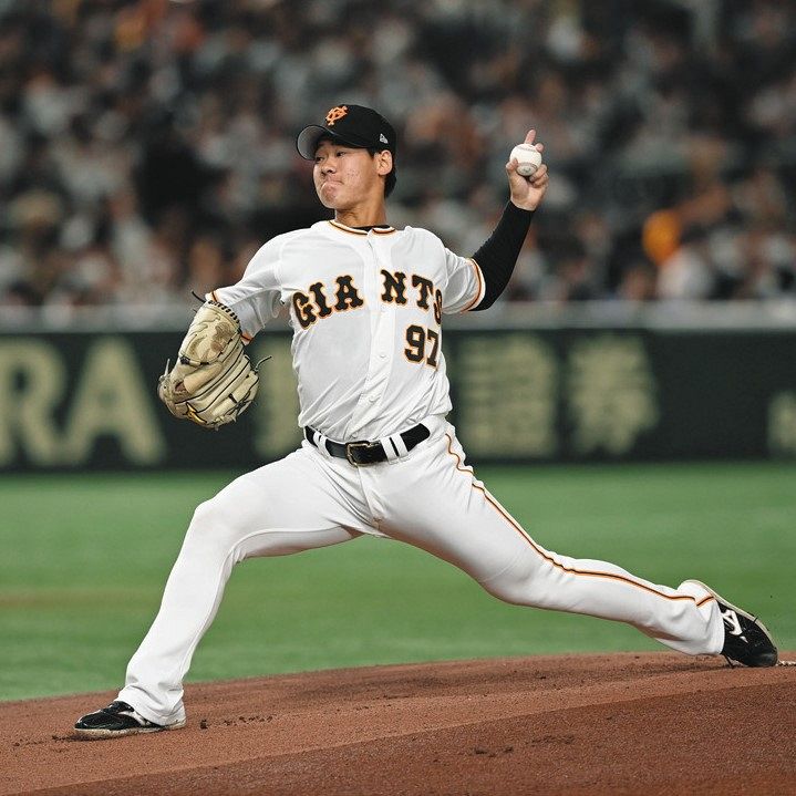 読売ジャイアンツ　レプリカユニフォーム　侍ジャパン　井上温大投手　Oサイズ 巨人】井上温大、侍ジャパン相手に3イニング1安打無失点好投 4番村上は