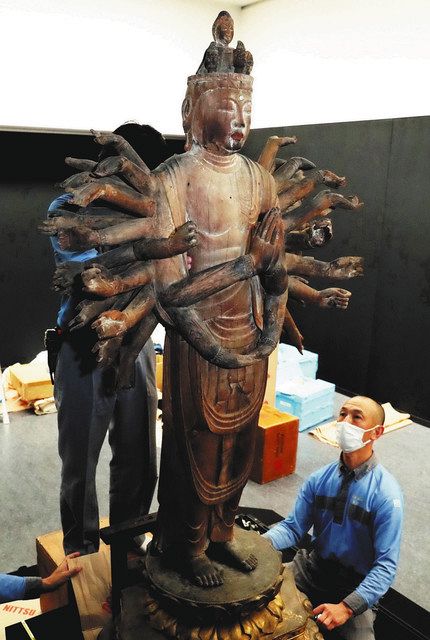 ２５日から みほとけのキセキ展 浜松市美術館で設営始まる 中日新聞しずおかweb