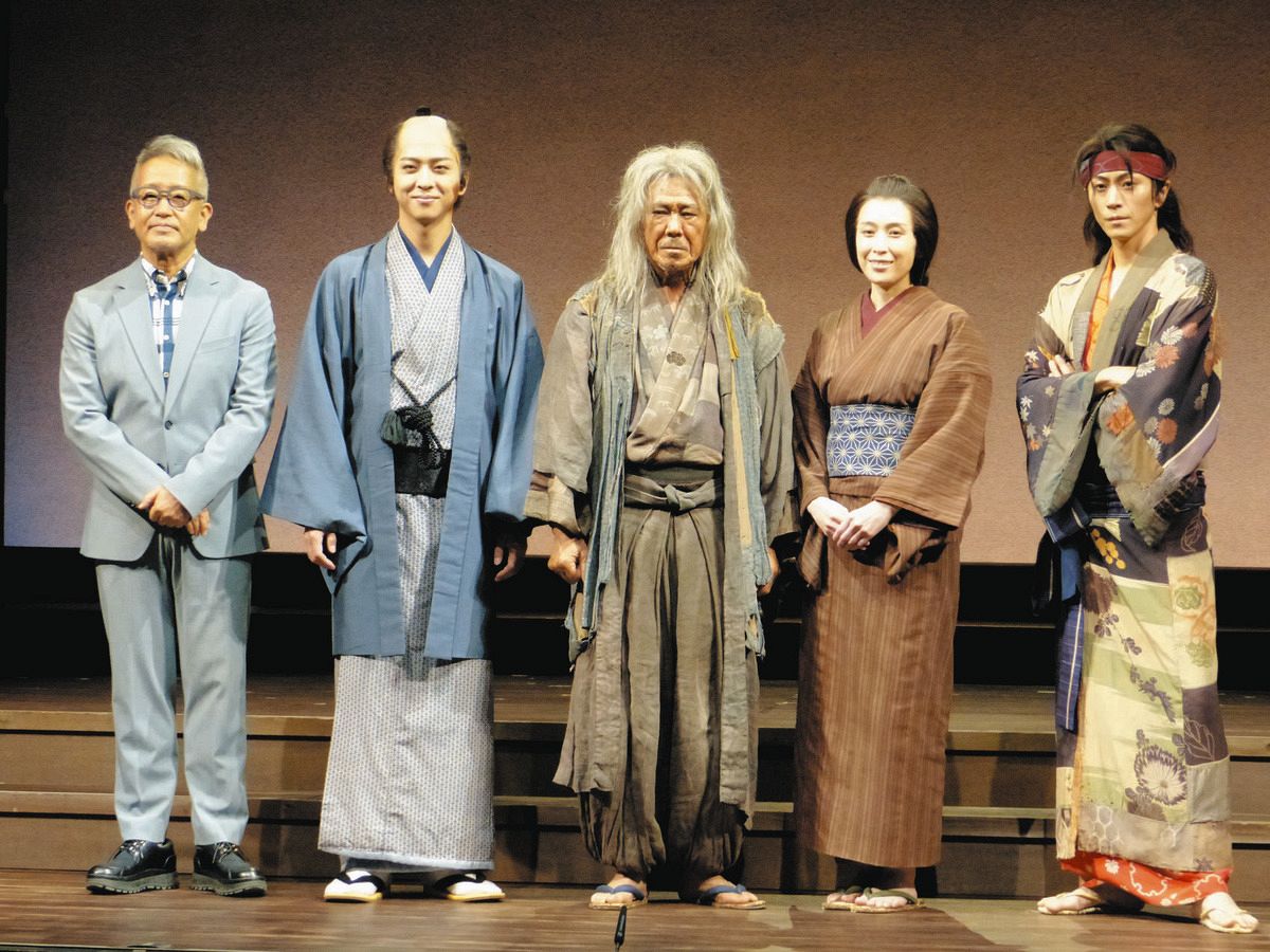 西岡徳馬 時代劇初挑戦の「timelesz」寺西拓人を「いい相手役ができた