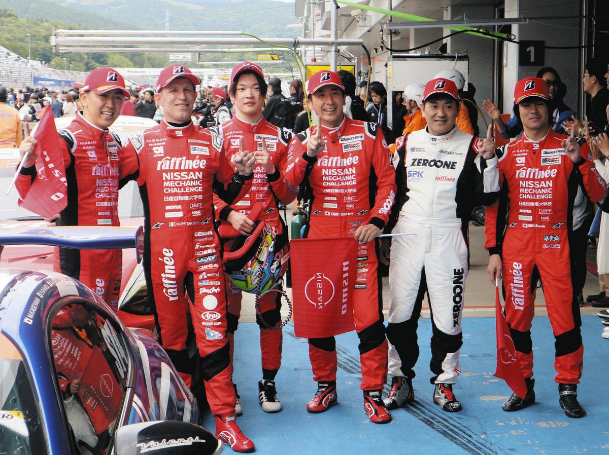 富士24時間レース決勝】スーパーGT引退のクインタレッリが乗り込んだ