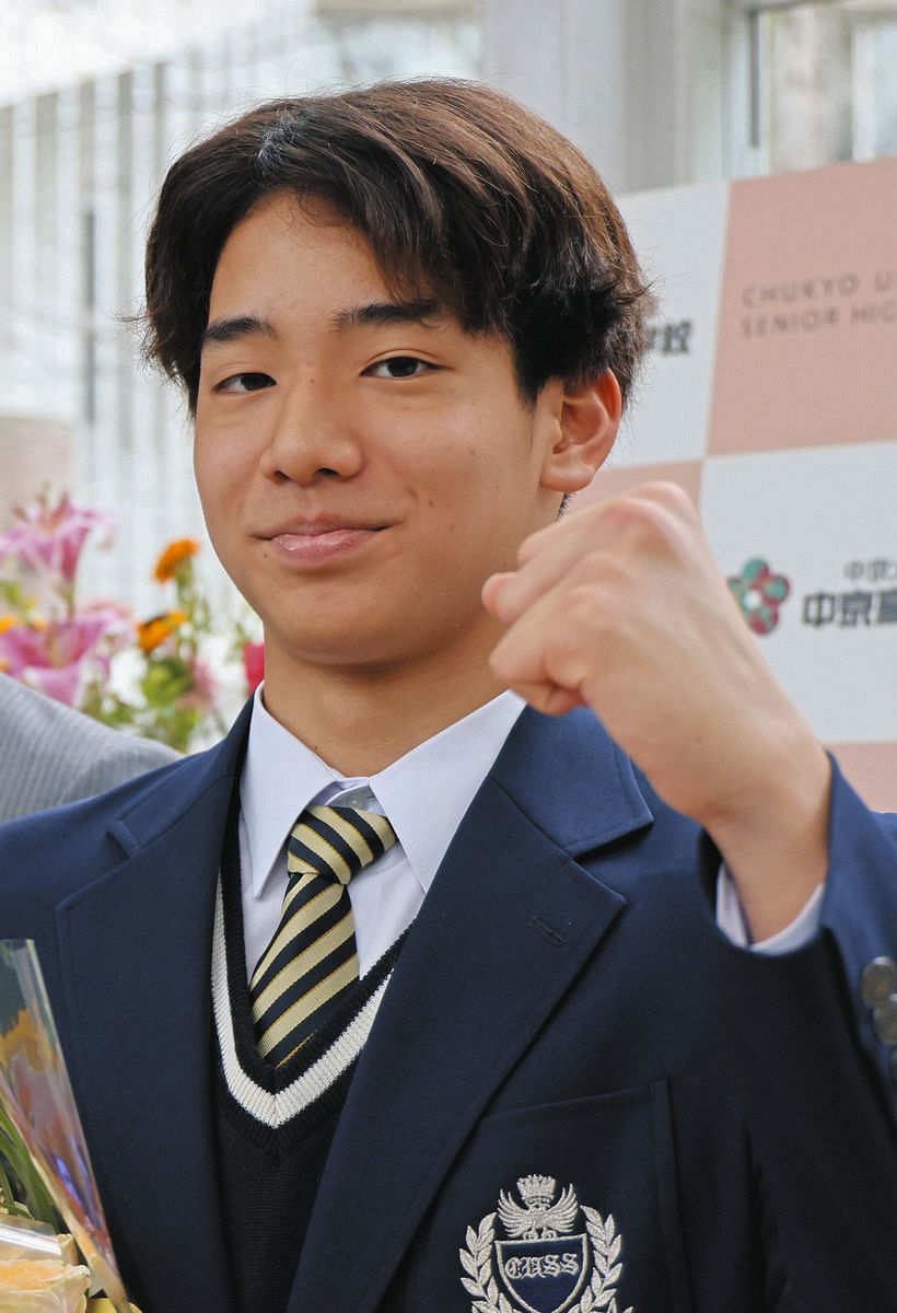 競泳800m、最年少17歳が「盛り上げる」 中京大中京高・村佐達也選手が