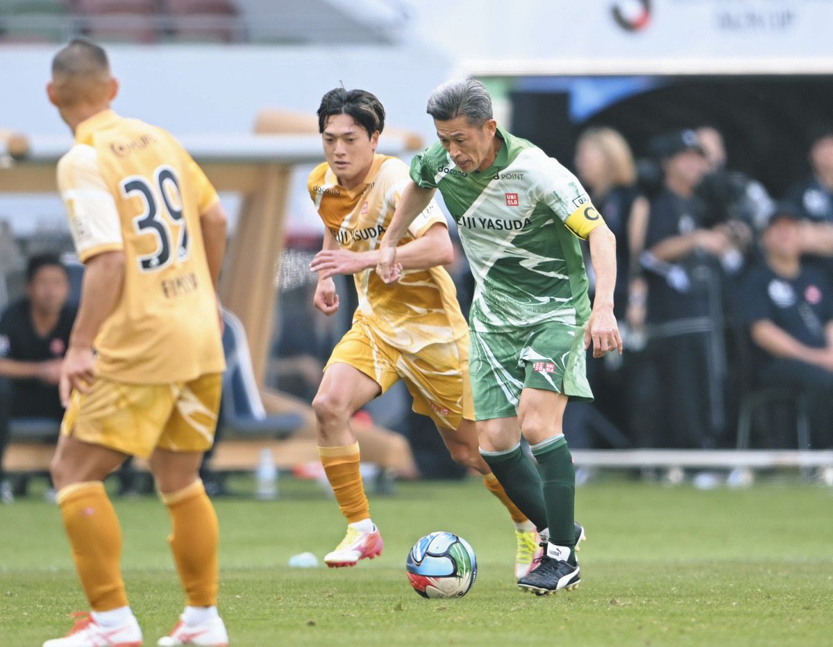 サッカー日本代表へカズ流メッセージ「この試合がエールとなって届い