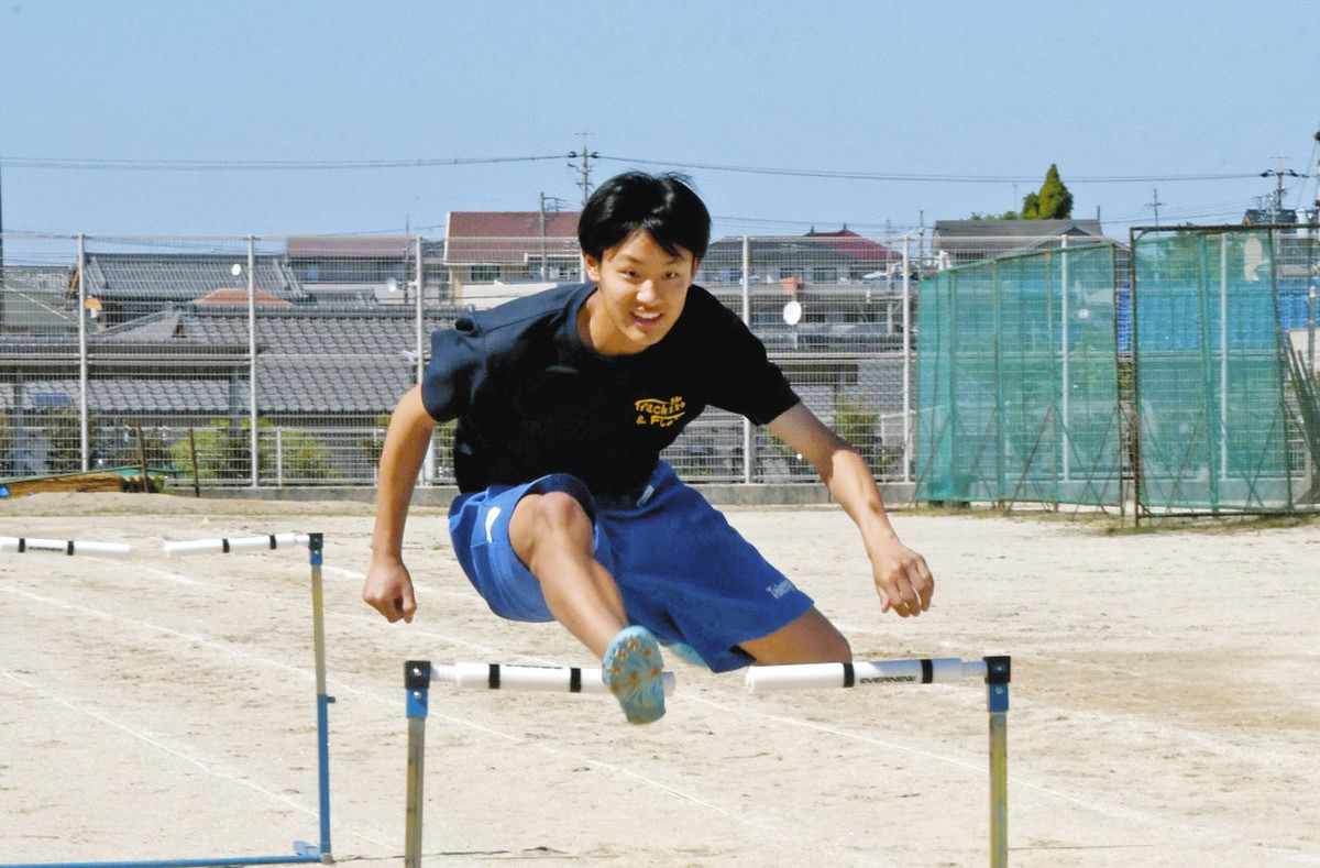 中学生ハードルレポート 輝けスポーツの新星 めざすは破られない県中学