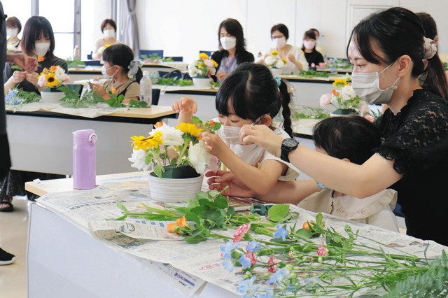 地元の花 組み合わせ ｊａ全農とやま 富山市で教室 北陸中日新聞web