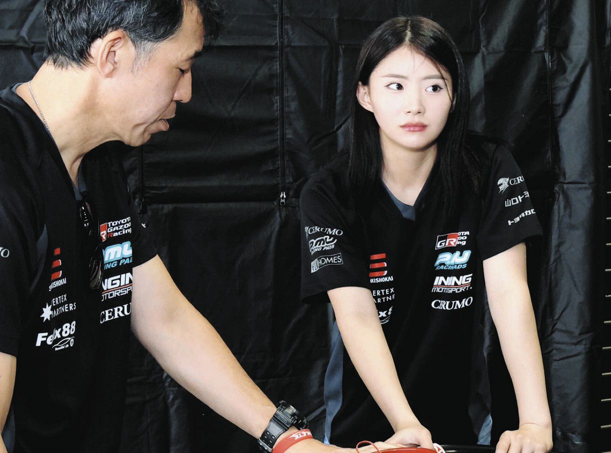 19歳・富下李央菜、炎天下のバトルで頬は真っ赤…「最後に少し
