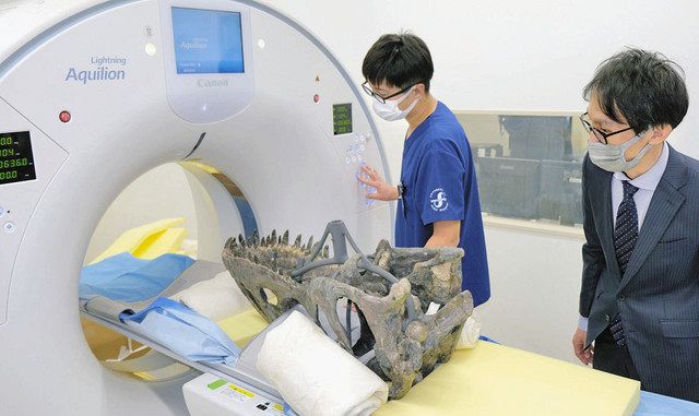 恐竜化石 CTで観察 県立大研究所×福井大医学部 ：日刊県民福井Web