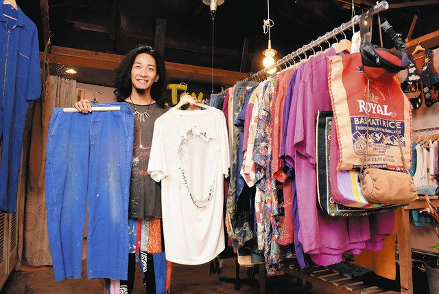 人もよう＞ 古着屋をオープンした若手起業家・沢岻明さん（25）：中