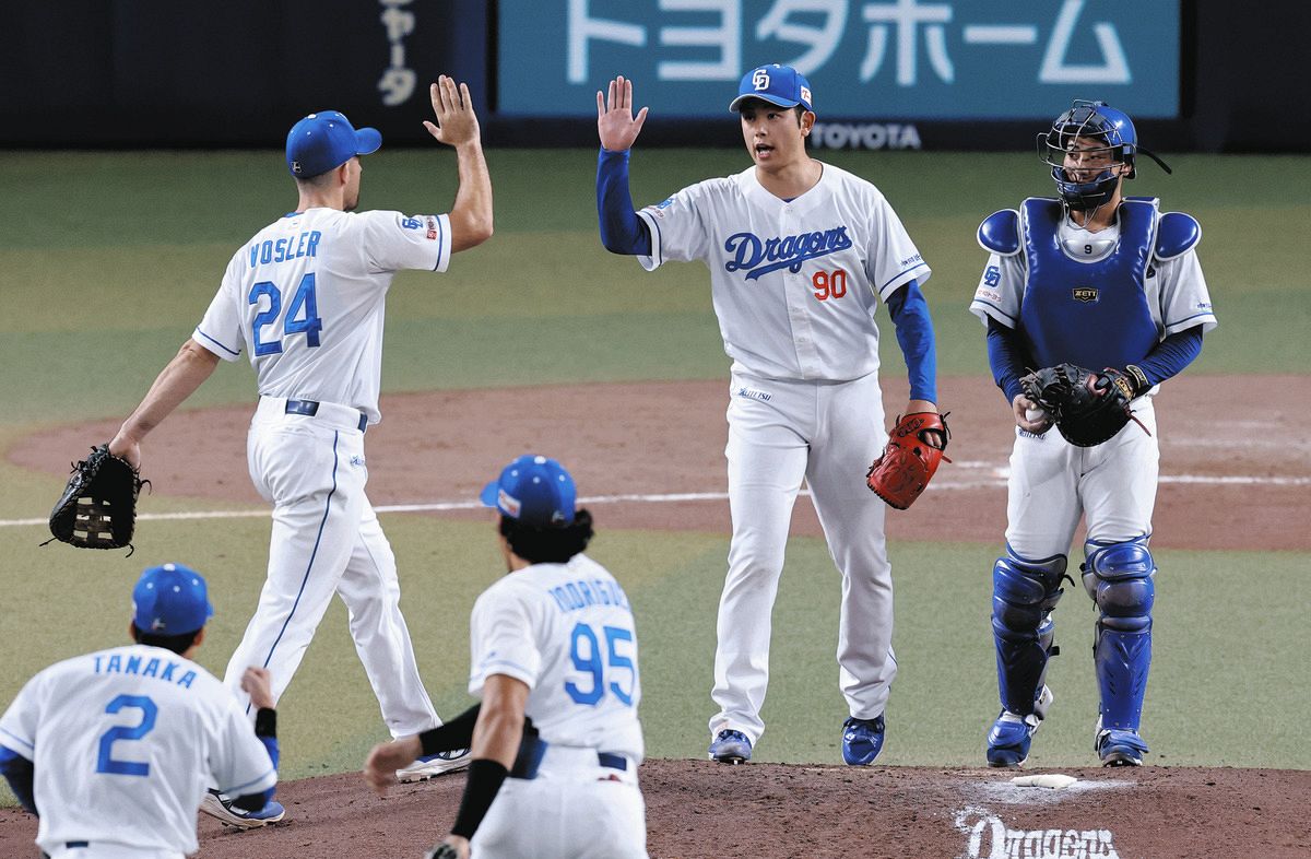 中日、しびれる勝利で13日ぶり4位浮上 ネット「頑張ってCS行こうぜ