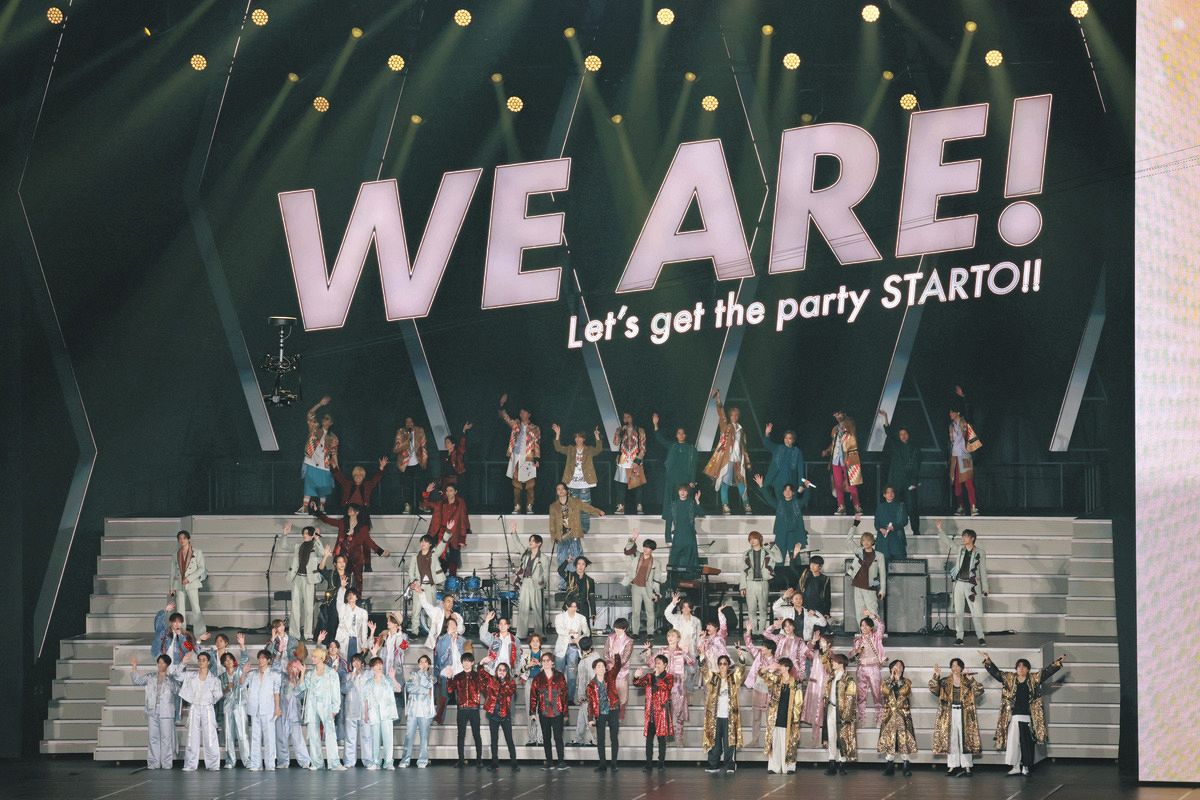STARTO』タレント13組72人が集結、ライブイベント「WE ARE！」開催 