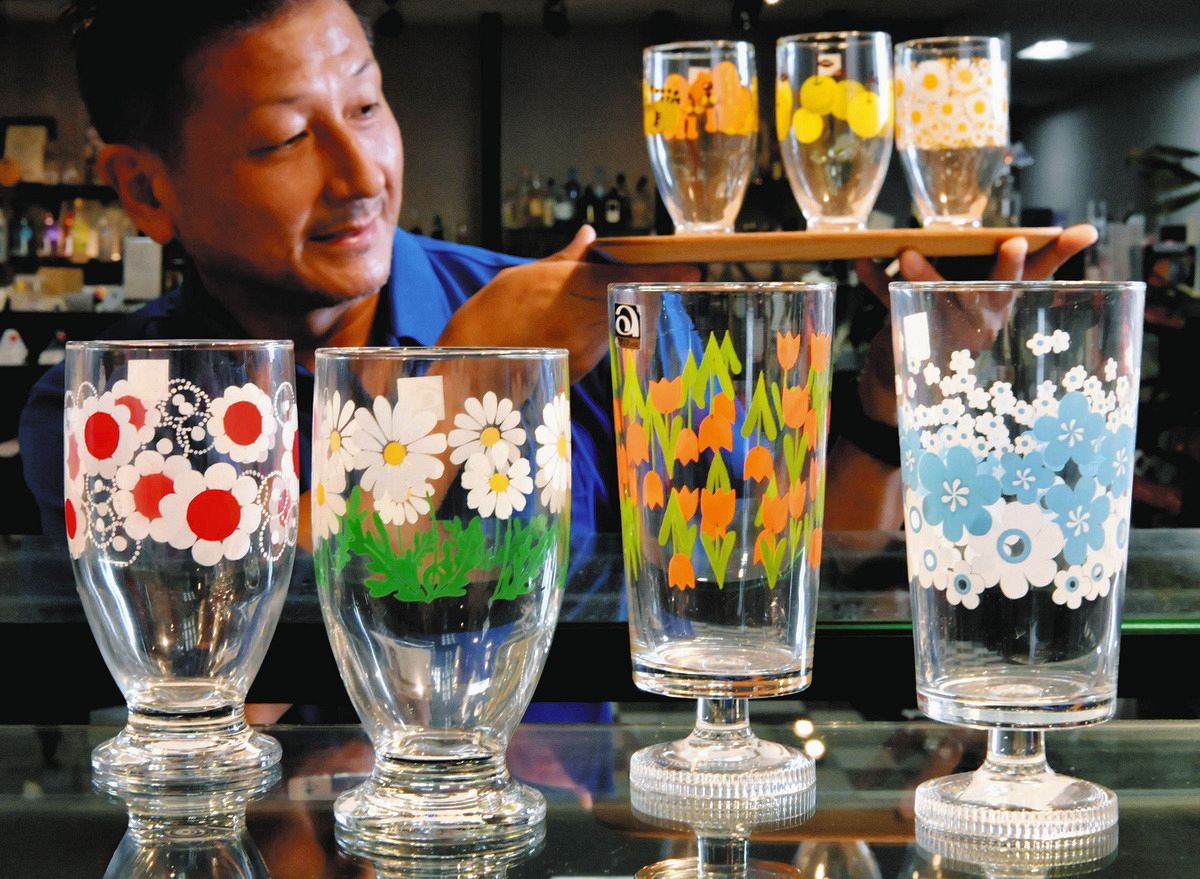 昭和のぬくもりを復刻 愛知県岩倉市のレトログラス＜食卓ものがたり