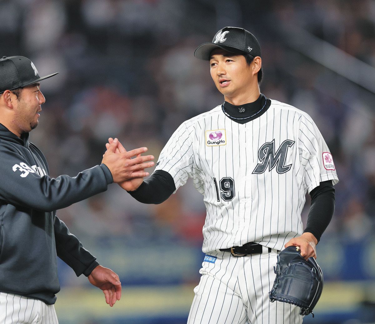 ロッテ】唐川侑己が6年ぶり先発勝利の権利を得てマウンド降りる 6