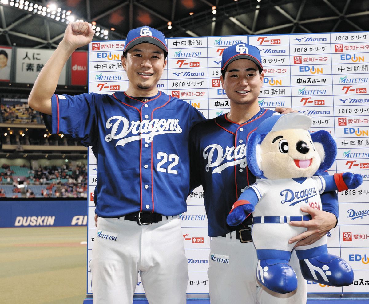 中日ドラフト4位ルーキー・石伊雄太、プロ初のお立ち台「ちょっと欲が