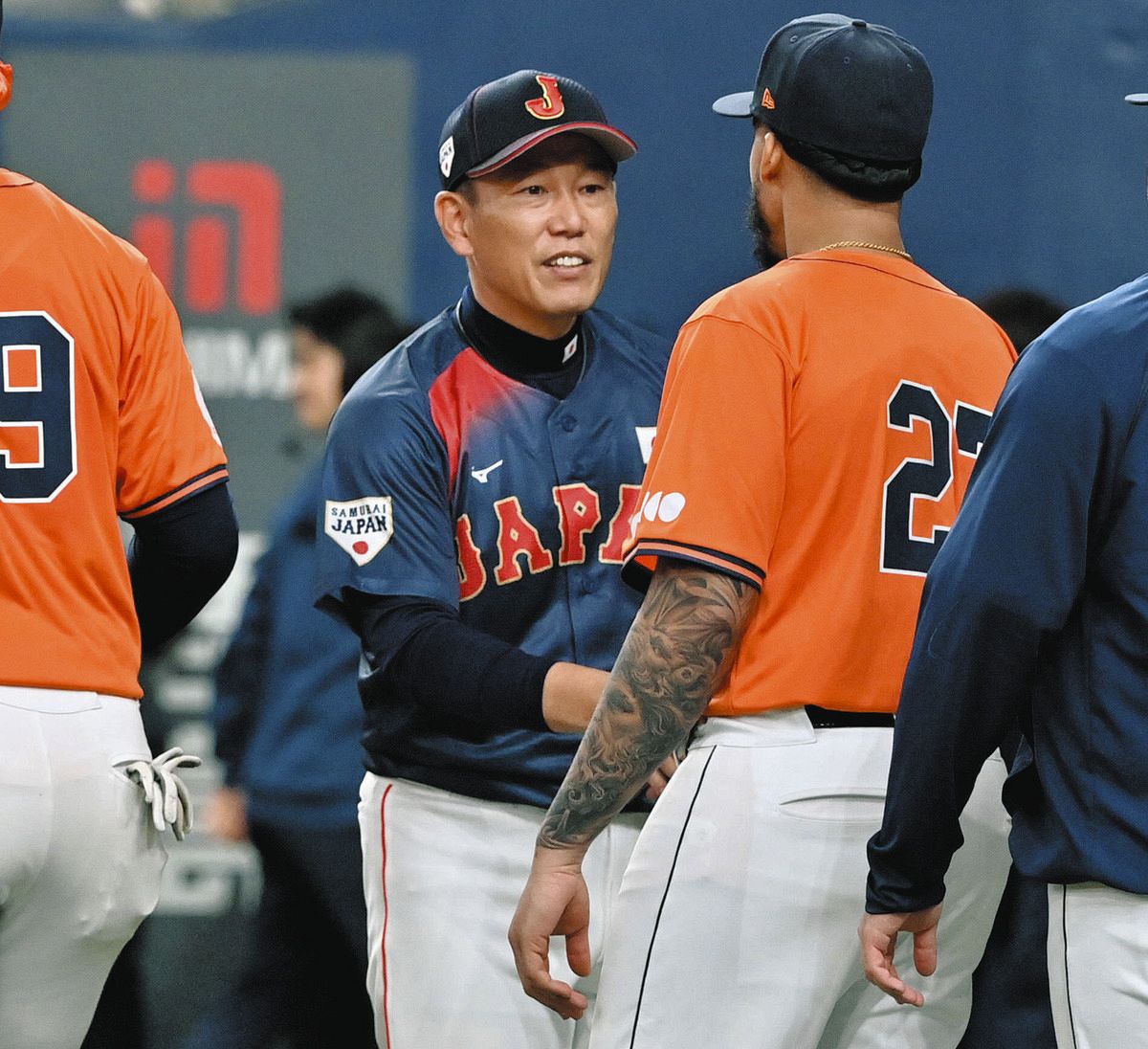 サムライジャパン監督元中日ドラゴンズ イバタ選手 1000本安打達成記念