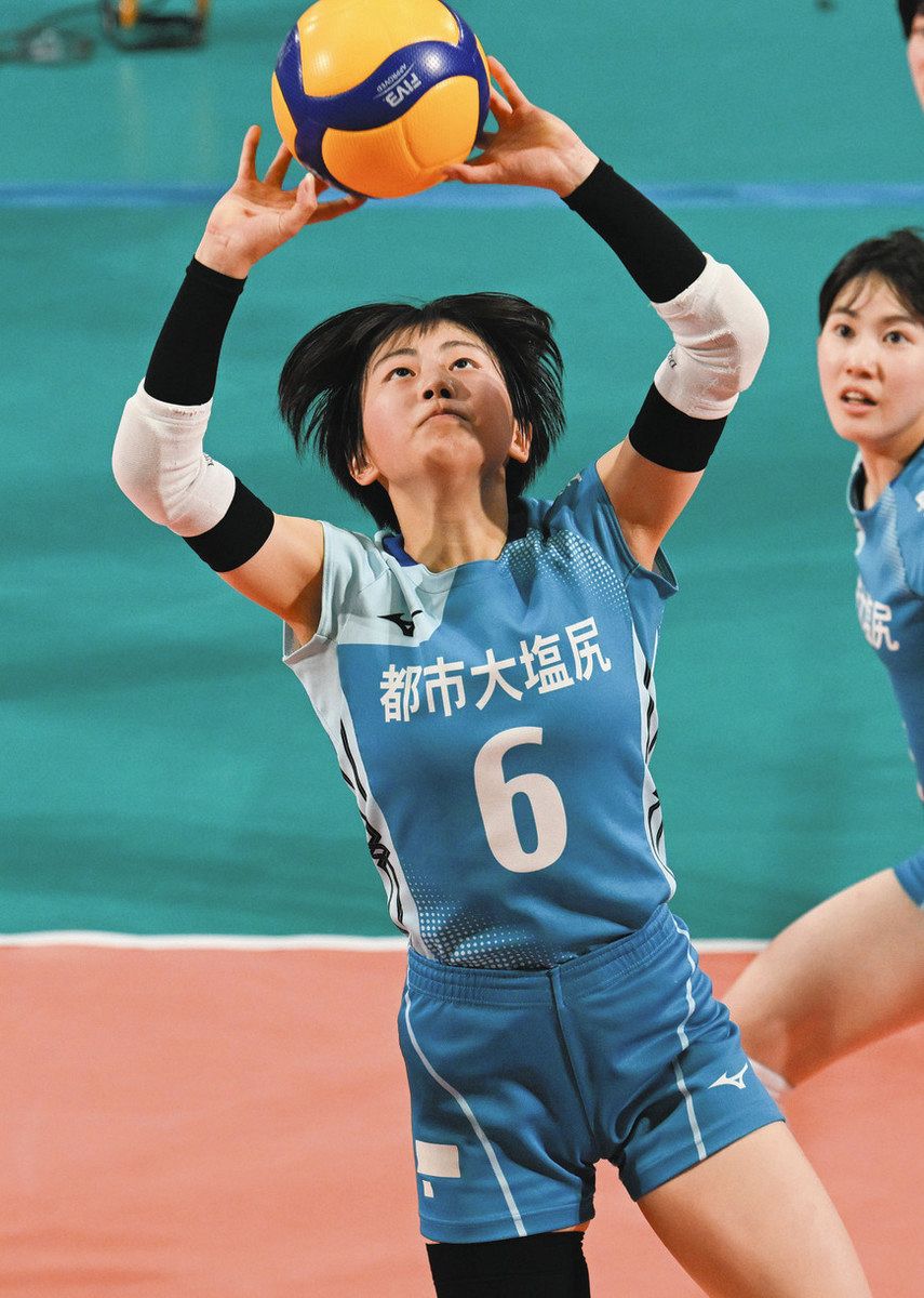 都市大塩尻4強ならず 春高バレー女子、旭川実に惜敗：中日新聞Web