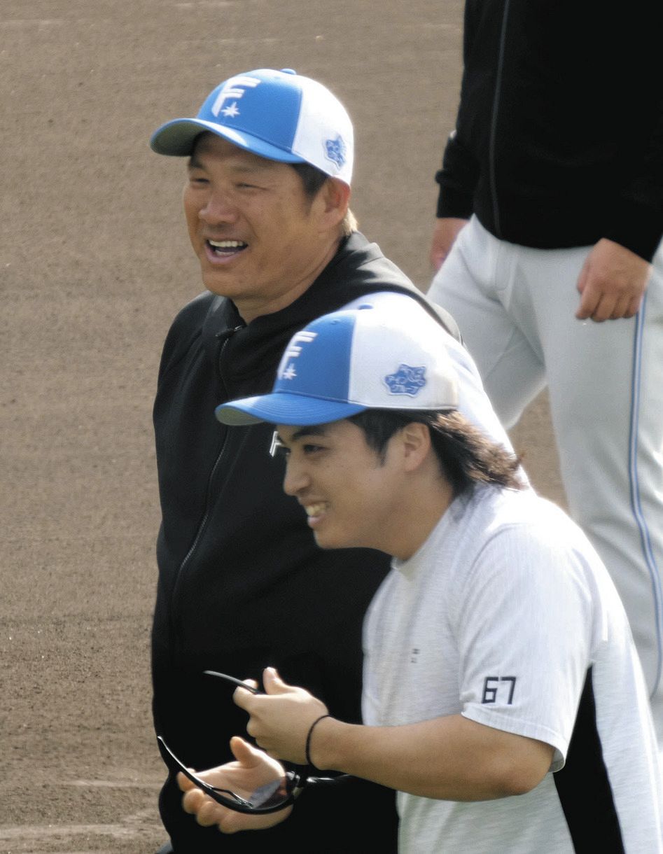 日本ハム】清宮幸太郎、キャンプ初打席ファーストスイングでホームラン