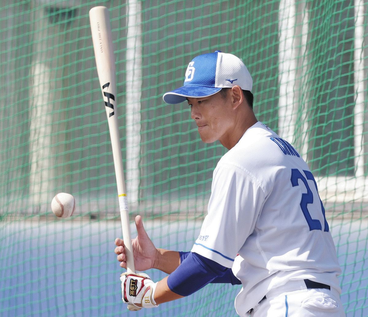 大野奨太、福田永将、堂上直倫の新任3コーチが始動 ナゴヤ球場で初