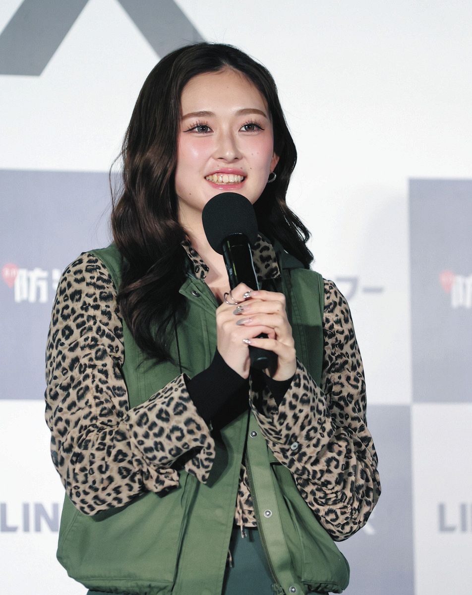 防災意識高い、ゆうちゃみ「普段からアルミの防寒具とか水をストック