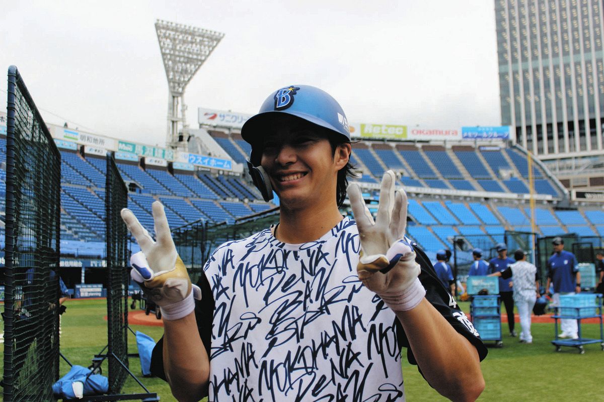 DeNA・度会隆輝、23歳の誓い「日々大人になれるようにプレーも何でも