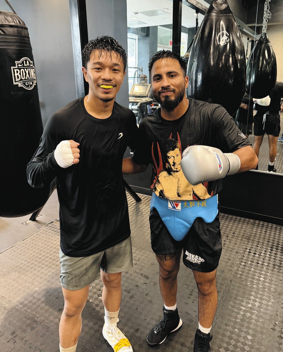 中谷潤人、スーパーバンタム級転向初戦へ「スピードもパワーも上がって