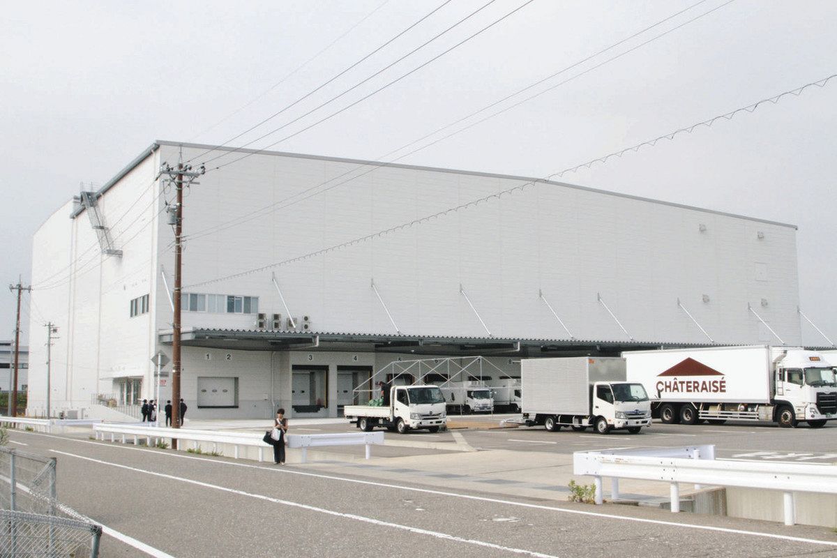 若松梱包運輸倉庫 大型物流拠点 武器は自動化 白山に完成 冷凍食品