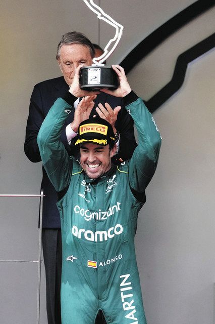 アロンソ今季最高2位 「一つ進歩できた」：中日スポーツ・東京中日スポーツ