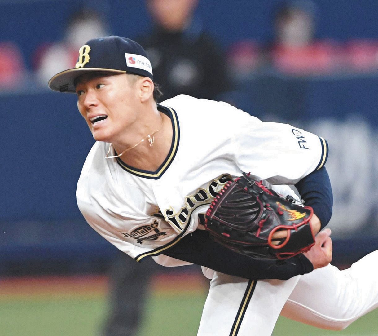 オリックス】山本由伸、8回11奪三振で14勝目！ 球団では金子千尋