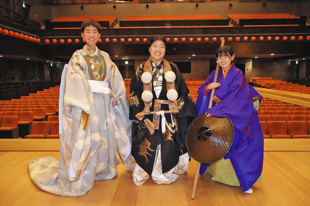 富樫梓 こども歌舞伎 「勧進帳」三役意気込み きょう、あす：北陸中日新聞Web
