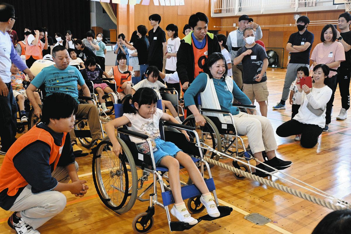 障害や年齢、国籍超え 尾張旭で「ごちゃまぜ運動会」：中日新聞Web