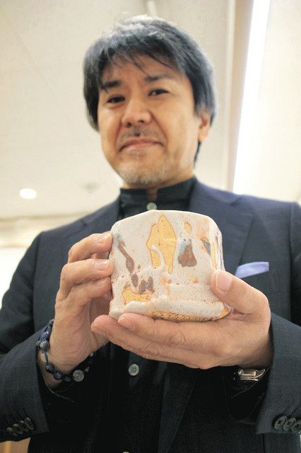 陶芸家・有本さんの作陶展 津、志野焼の名作並ぶ：中日新聞Web