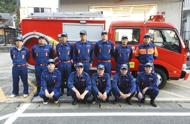 がんばれ消防団 越前消防団 越前地区第４分団 中日新聞web