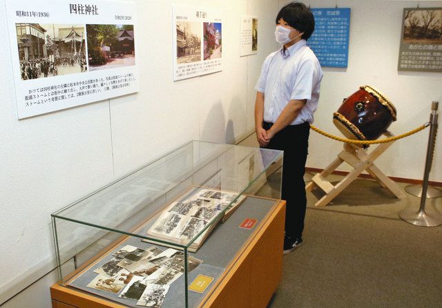 松本の街並み、昭和初期と今を写真で比較 企画展が２７日まで開催：中 