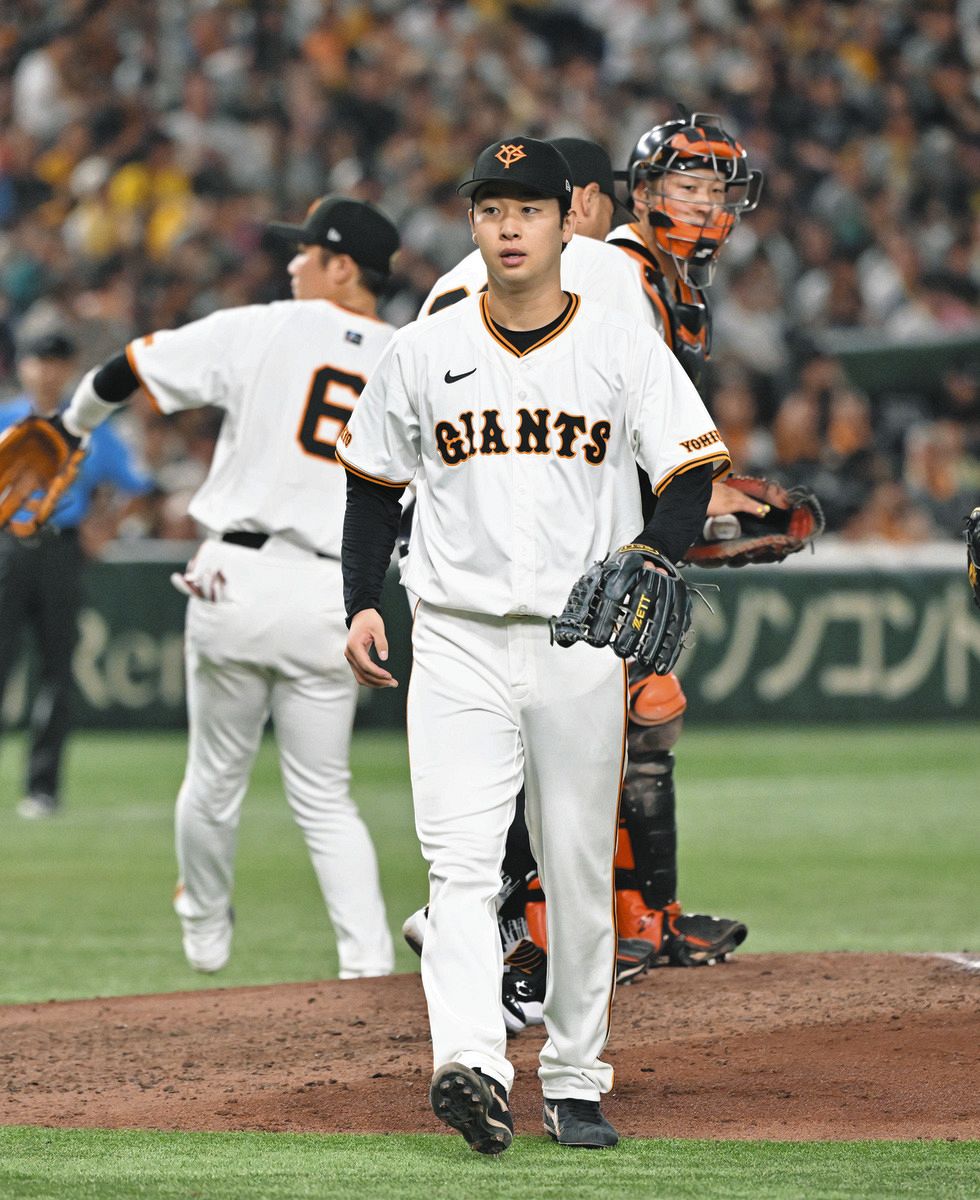巨人・山崎伊織、初回にエラー絡みで奪った1点を守り切る121球で8