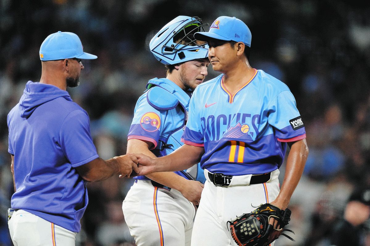 専用#ROCKIES#ロッキーズ#巨人#菅野#メジャー#最終値下 菅野智之、7連勝で11勝目！もファン複雑…ロッキーズ最終登板？トレード