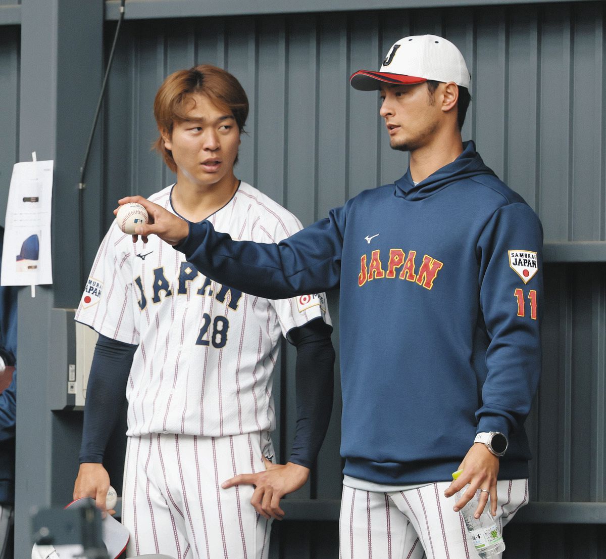 侍ジャパン】高橋宏斗、ダルビッシュから“国際大会での戦術”注入