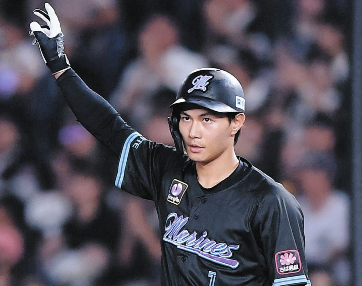 ロッテ・藤原恭大、レーザービーム発射！ 右翼からノーバウンドで本塁