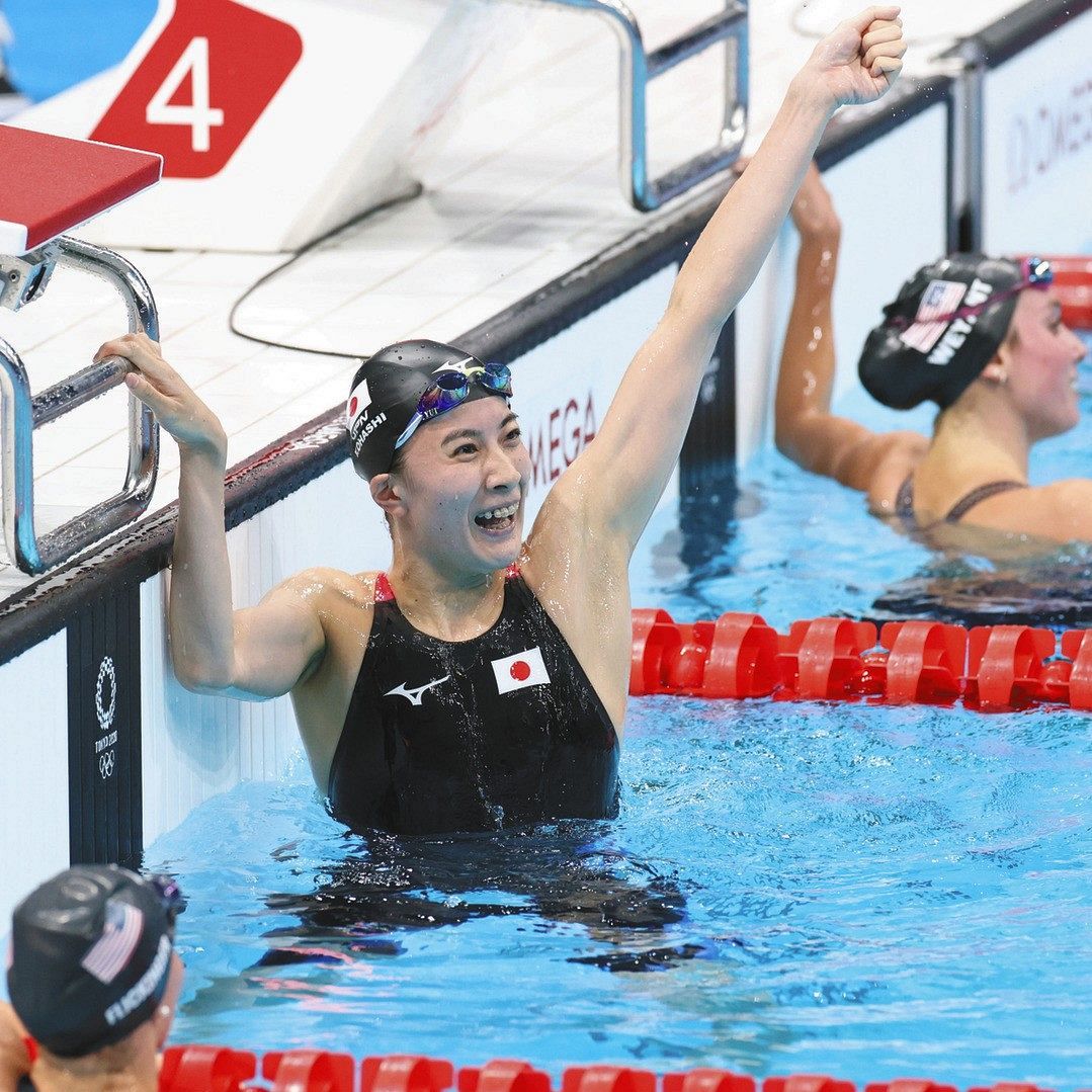 自分を信じて泳いだ まだ夢みたい 女子400個人メ金 大橋悠依一問一答 東京五輪競泳 中日スポーツ 東京中日スポーツ