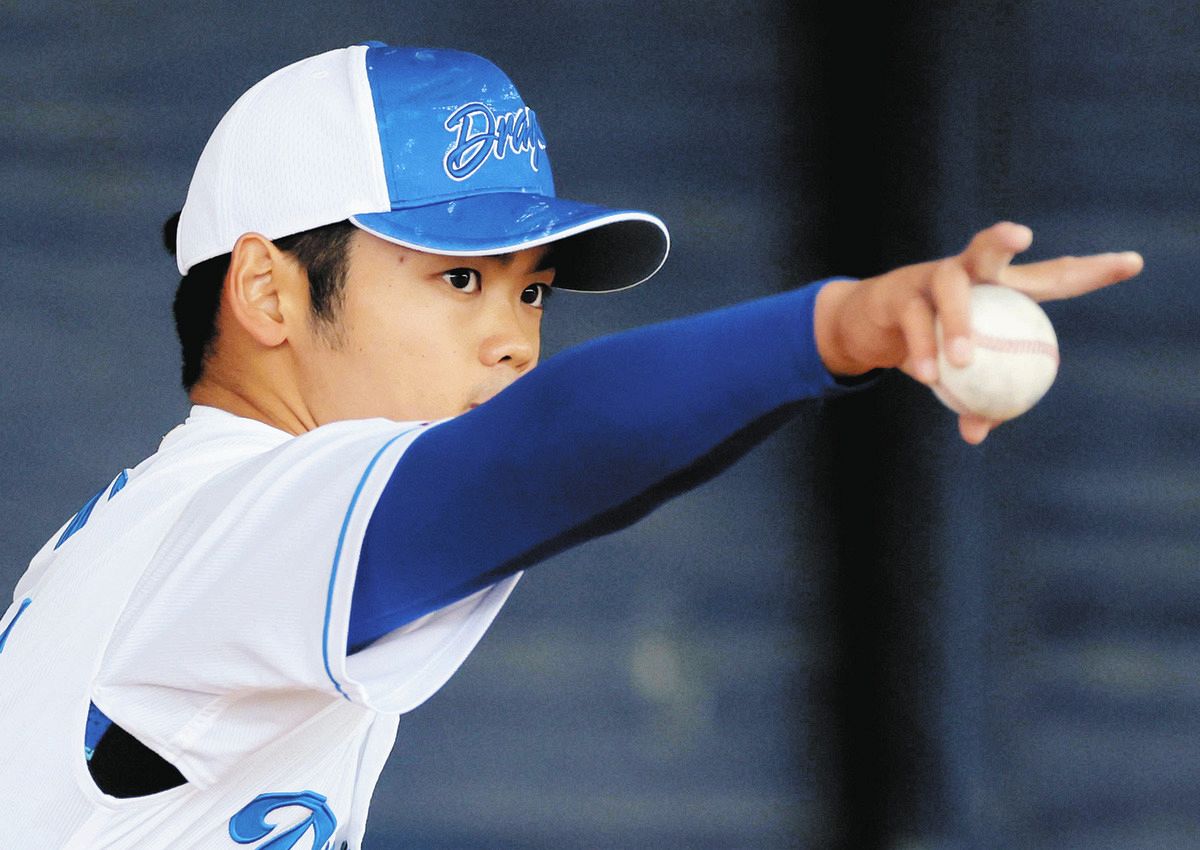 中日・根尾昂、紅白戦での先発登板へ気合満々「直接見て評価して