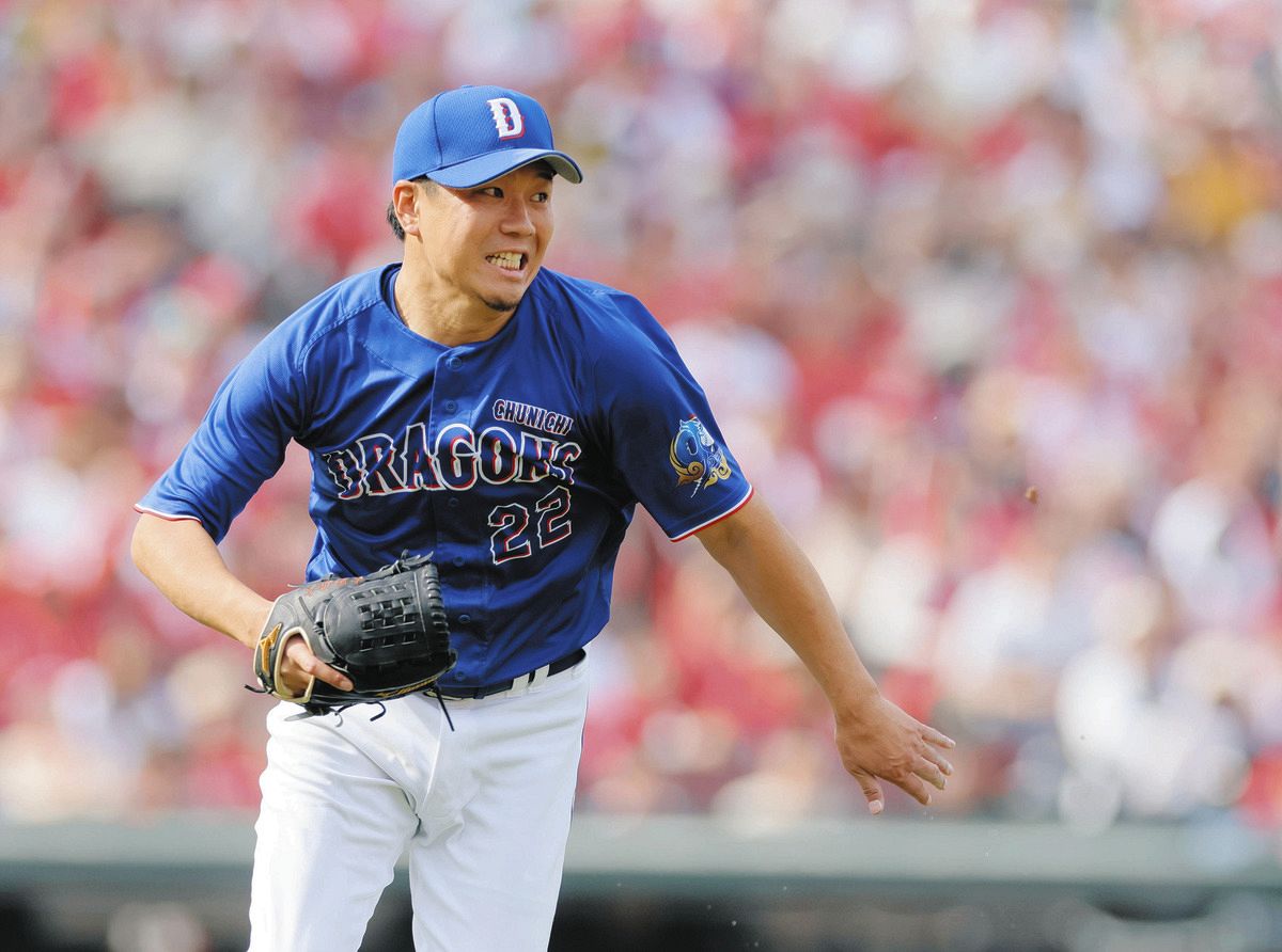 中日・大野雄大、通算100勝へ！ 6イニング無失点の粘投に打線が7回に