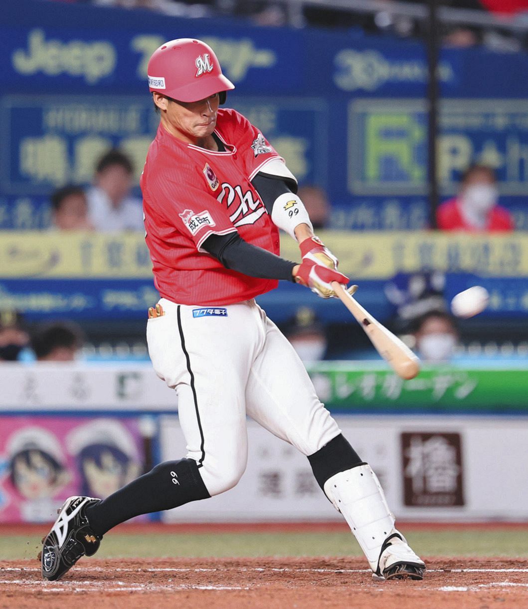 ロッテ】中日から移籍の加藤匠馬がプロ初アーチ…ファン歓喜「これは